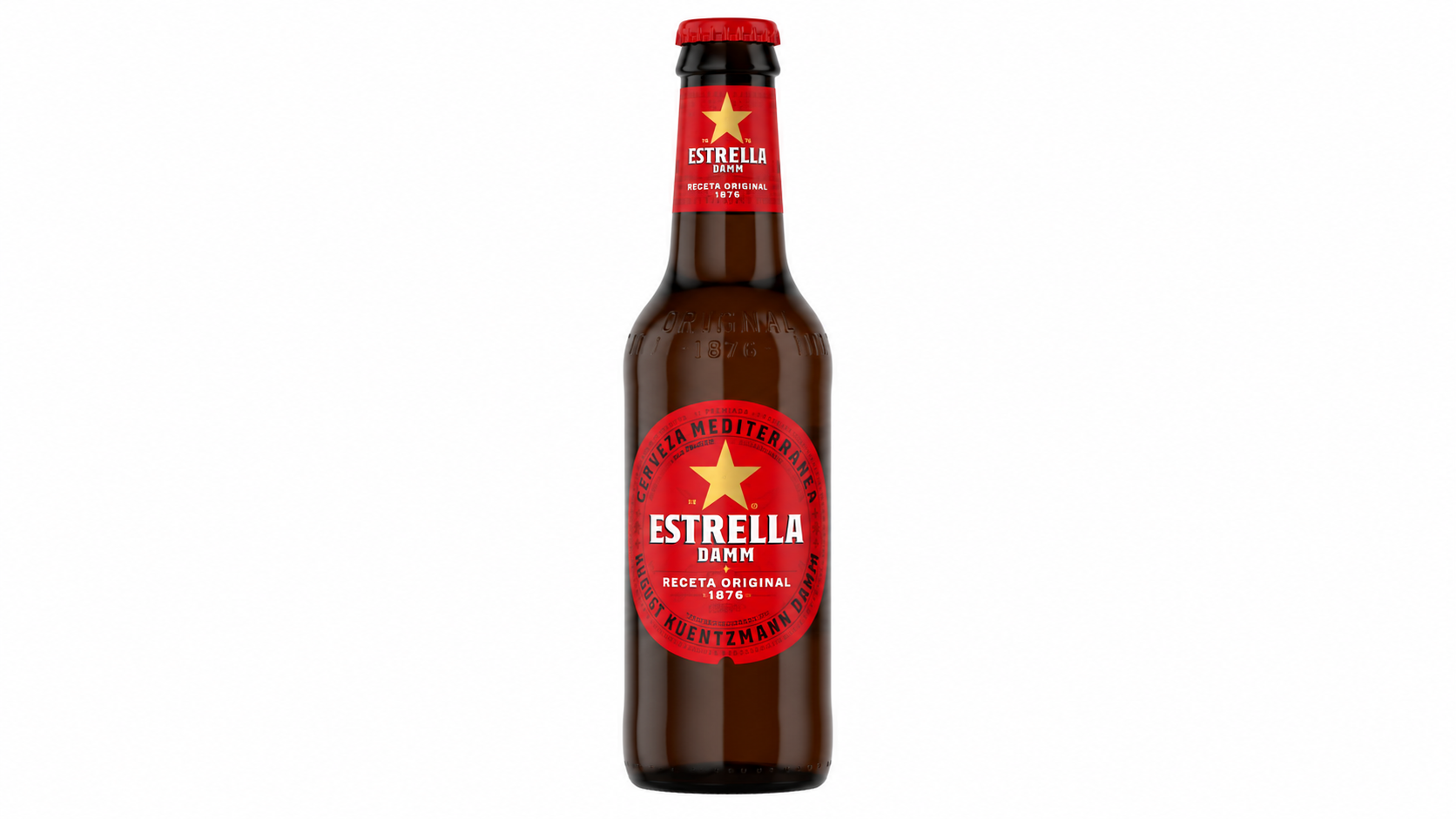 Cerveza Estrella Damm (Rubia) | Caja de 24 Botellas (33 cl) - Cristal - imagen 23