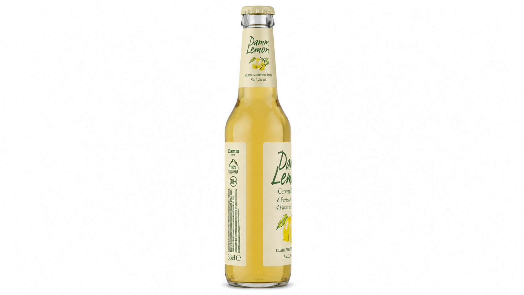 Cerveza Damm Lemon (Radler) | Caja de 24 Latas (33 cl) - imagen 10