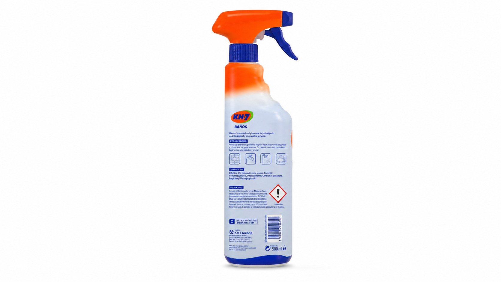 KH-7 Pistola Maderas Y Cuero | 500 ML | Caja de 12 | Spray - imagen 2
