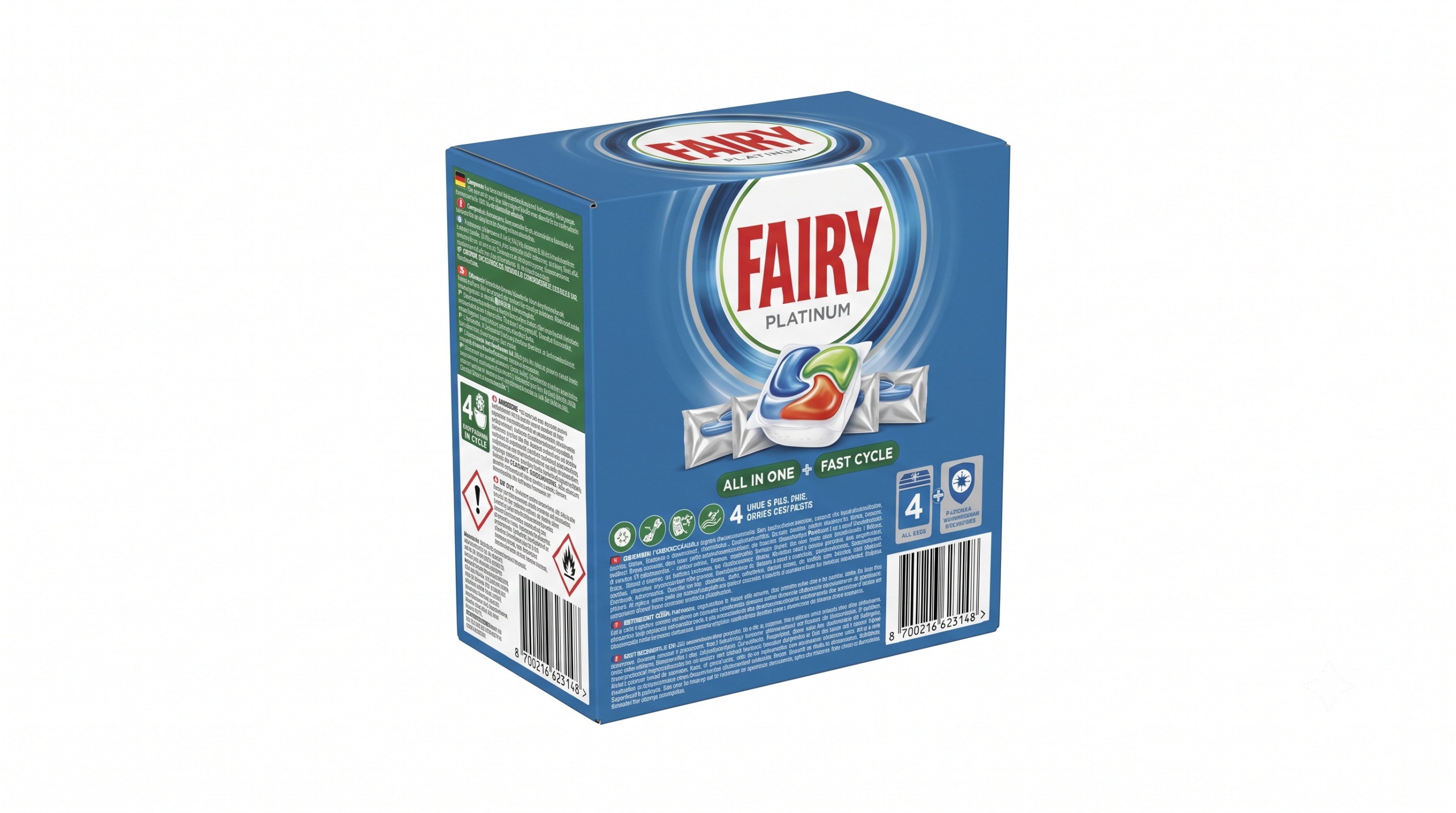 Ariel Deterg. ALL IN1 PODS | Caja de 4 | Cápsulas/Pastillas - imagen 3