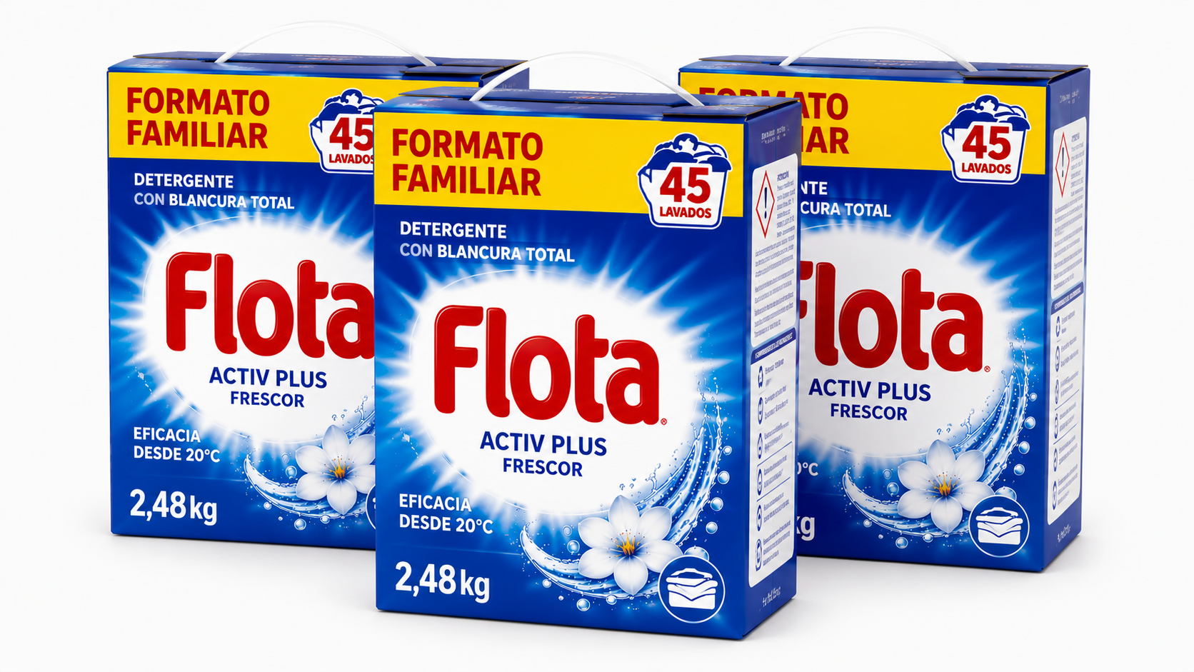 Flota Maleta | 45CAC. / 2,48KG | Caja de 3 | Caja