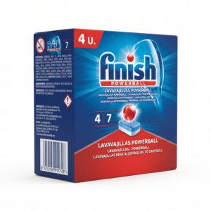 Finish Lavava. Powerball | 4 U. | Caja de 7