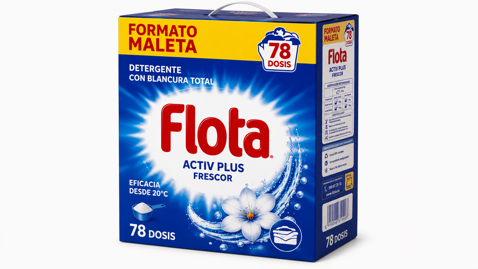 Flota Maleta Polvo Maleta | 78 DOSIS | 1 ud | Caja