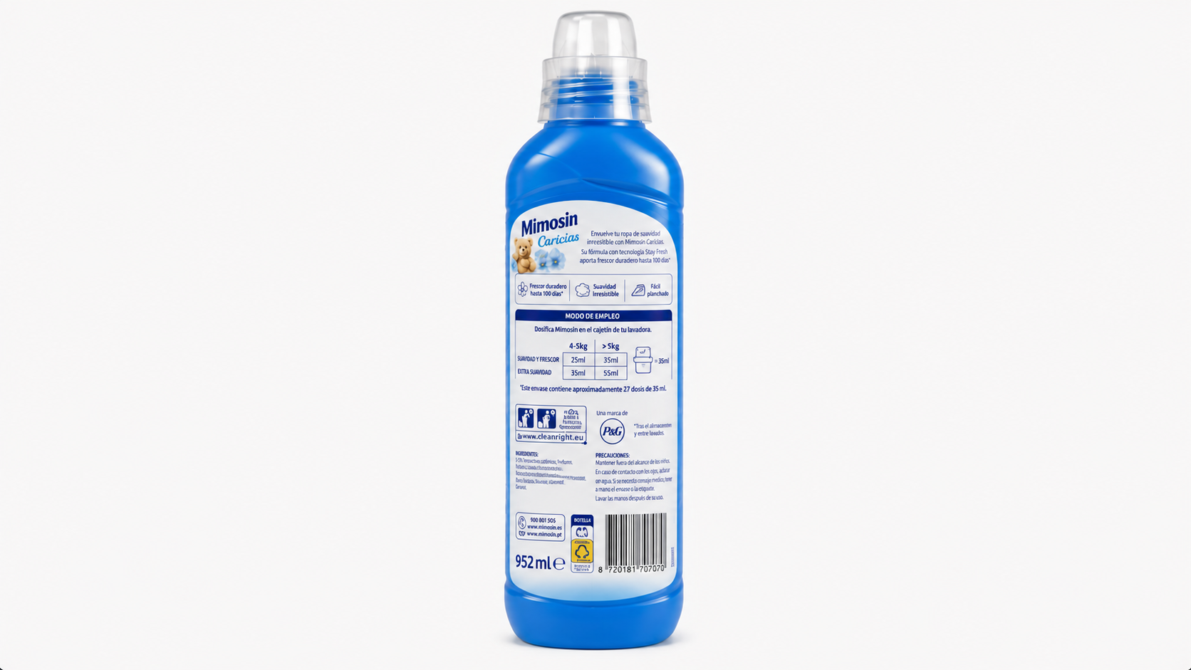 Mimosin Suavz.conc | 952ML | Caja de 8 - imagen 2