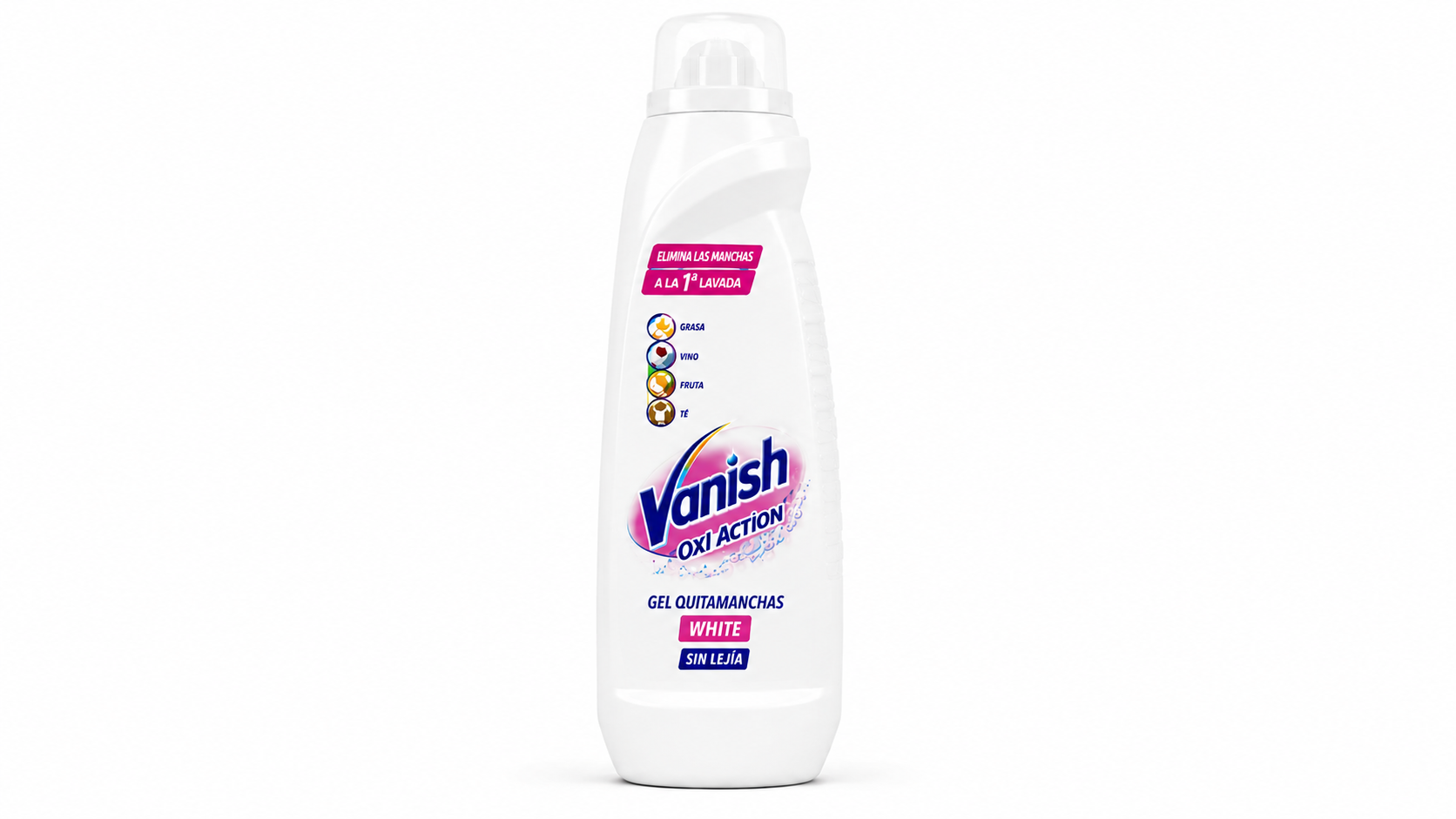 Vanish OXI Action GEL Quitamanchas White | 750 ML | Caja de 6 | Botella plástico - imagen 2