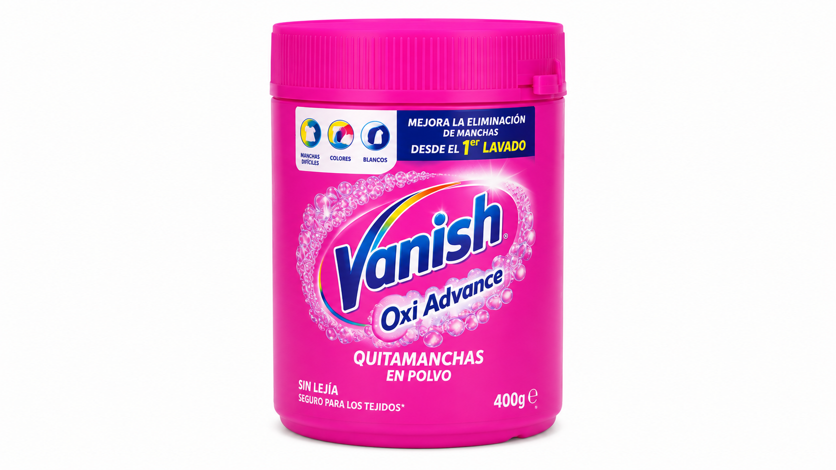 Vanish Quitamanchas OXI Advance EN Polvo | 400G | Caja de 6