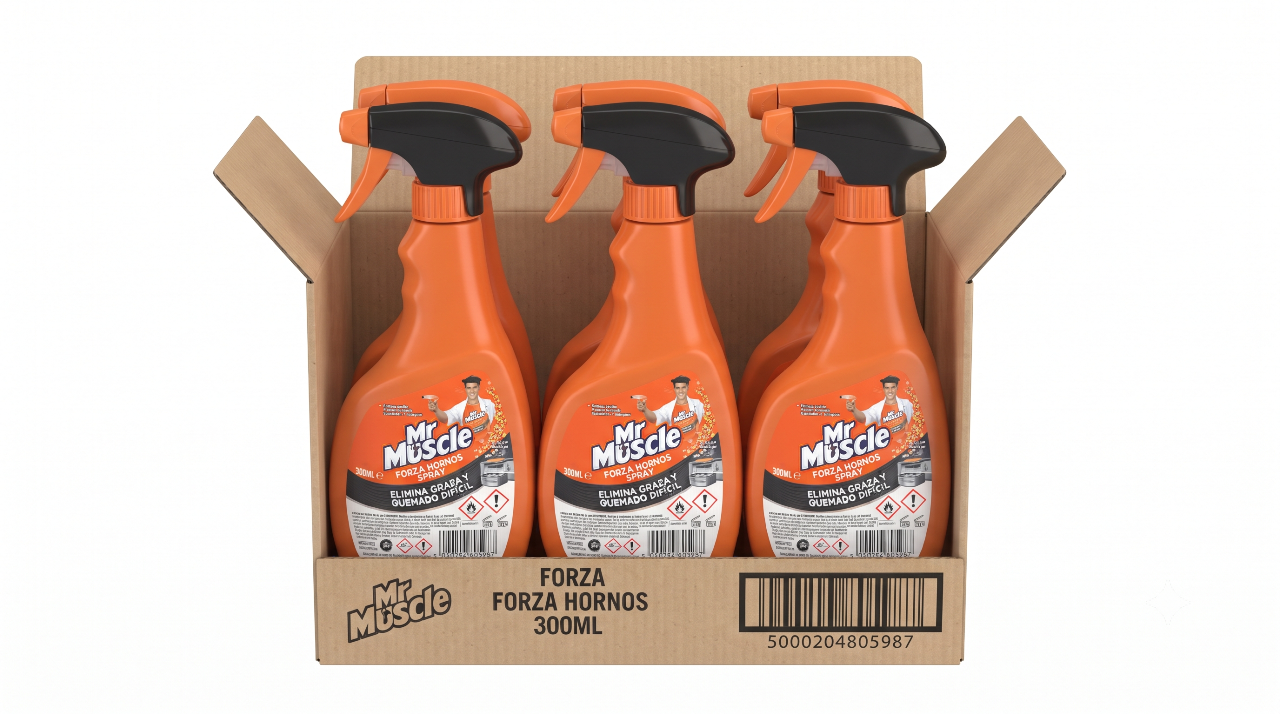 MR Muscle Forza Hornos Spray | 300ML | Caja de 6 | Spray - imagen 3