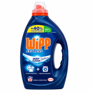 WIPP DET GEL | 28 DOSIS / 1,260 L. | Caja de 4 | Botella plástico - imagen 2