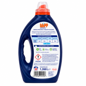 WIPP DET GEL | 1.26L | Caja de 4 | Botella plástico - imagen 2