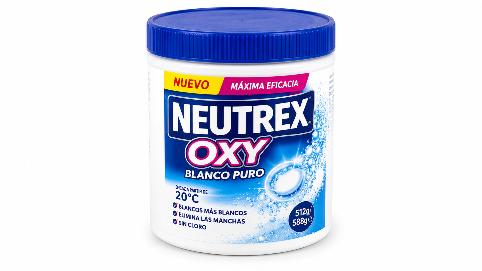 Neutrex OXY Bco.puro | 512GR / 588 GR | Caja de 6