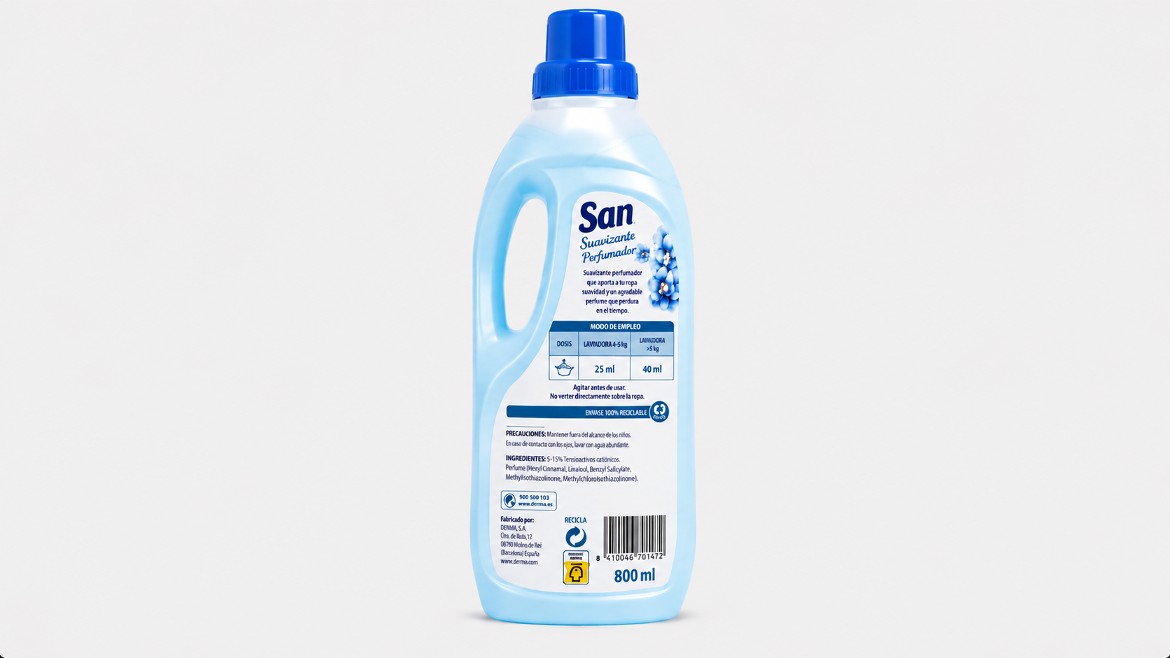 SAN Suavz.perfumador | 800ML | Caja de 8
