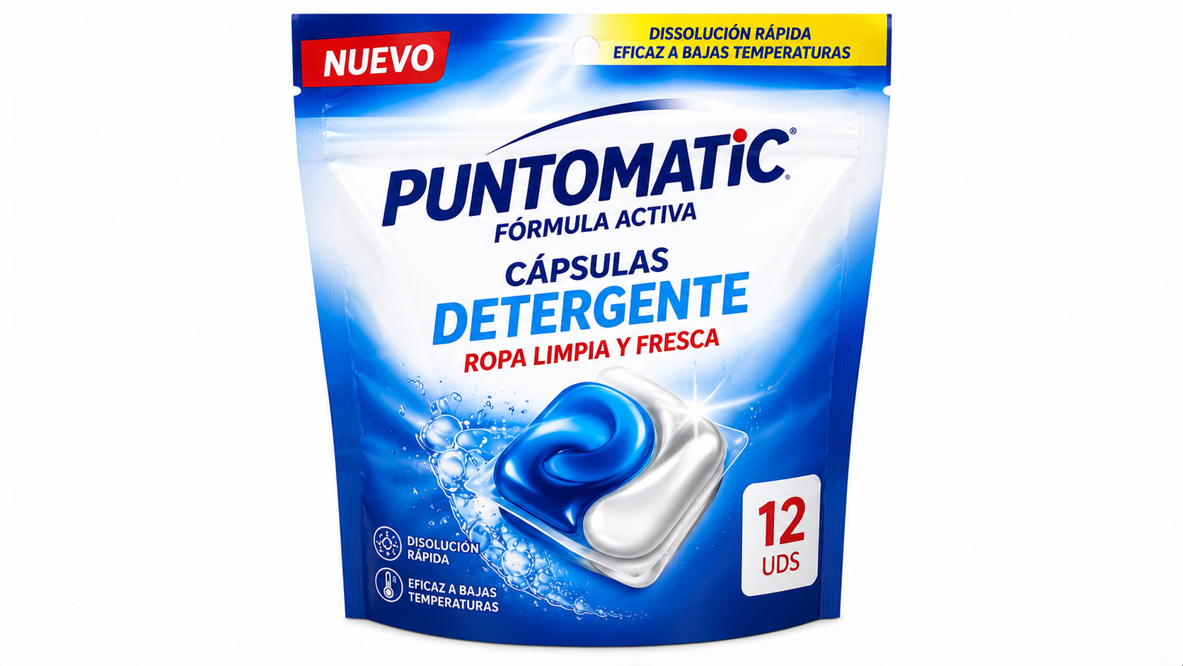 Puntomatic Capsulas Deterg | 12UDS | Caja de 8 | Bolsa - imagen 2