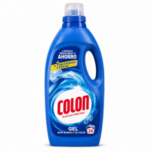 Colon Deterg.gel | 34 DOSIS / 1,530L. | Caja de 5 | Botella plástico - imagen 5