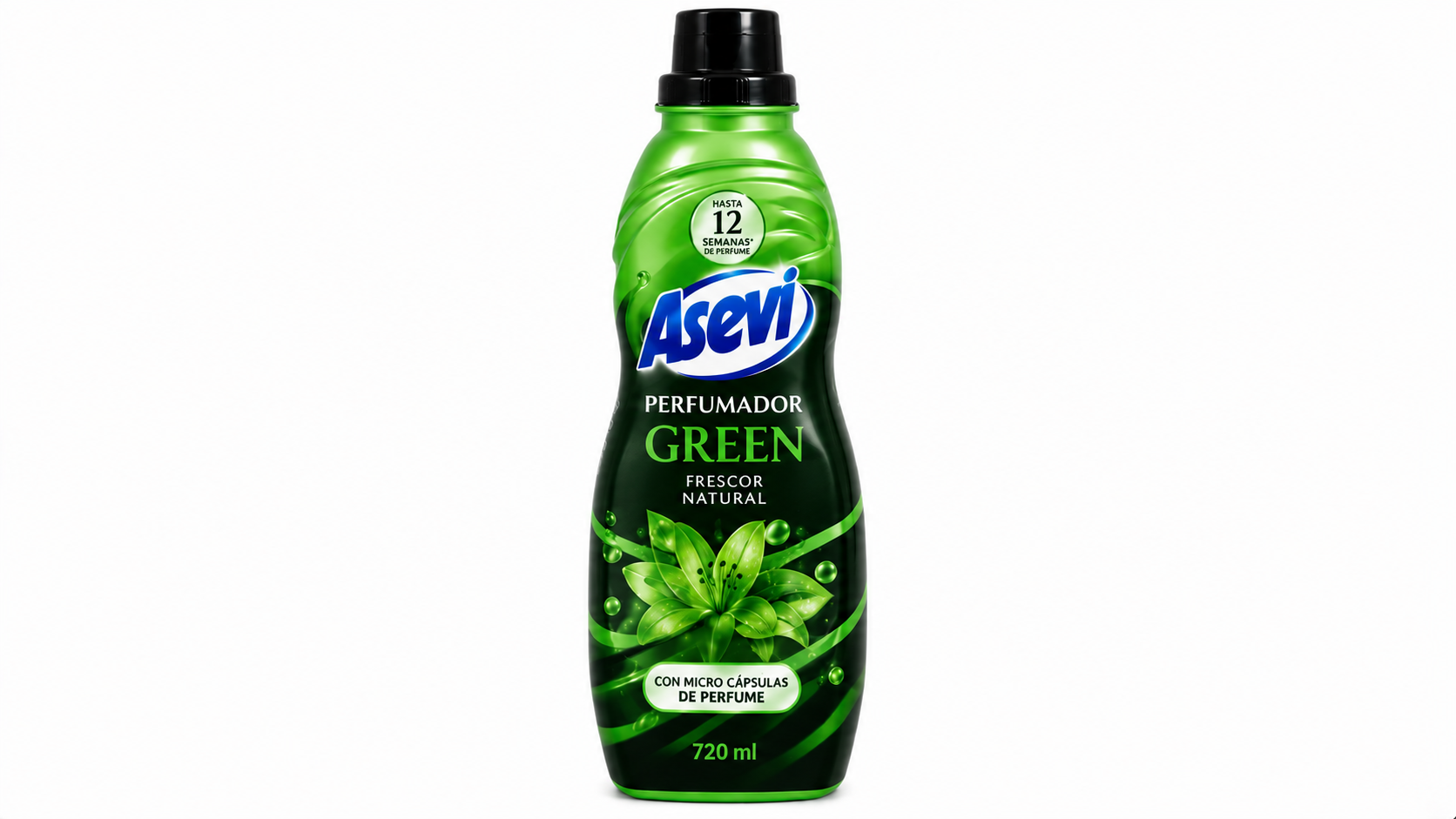 Asevi Perfumador Green | 720ML | Caja de 10