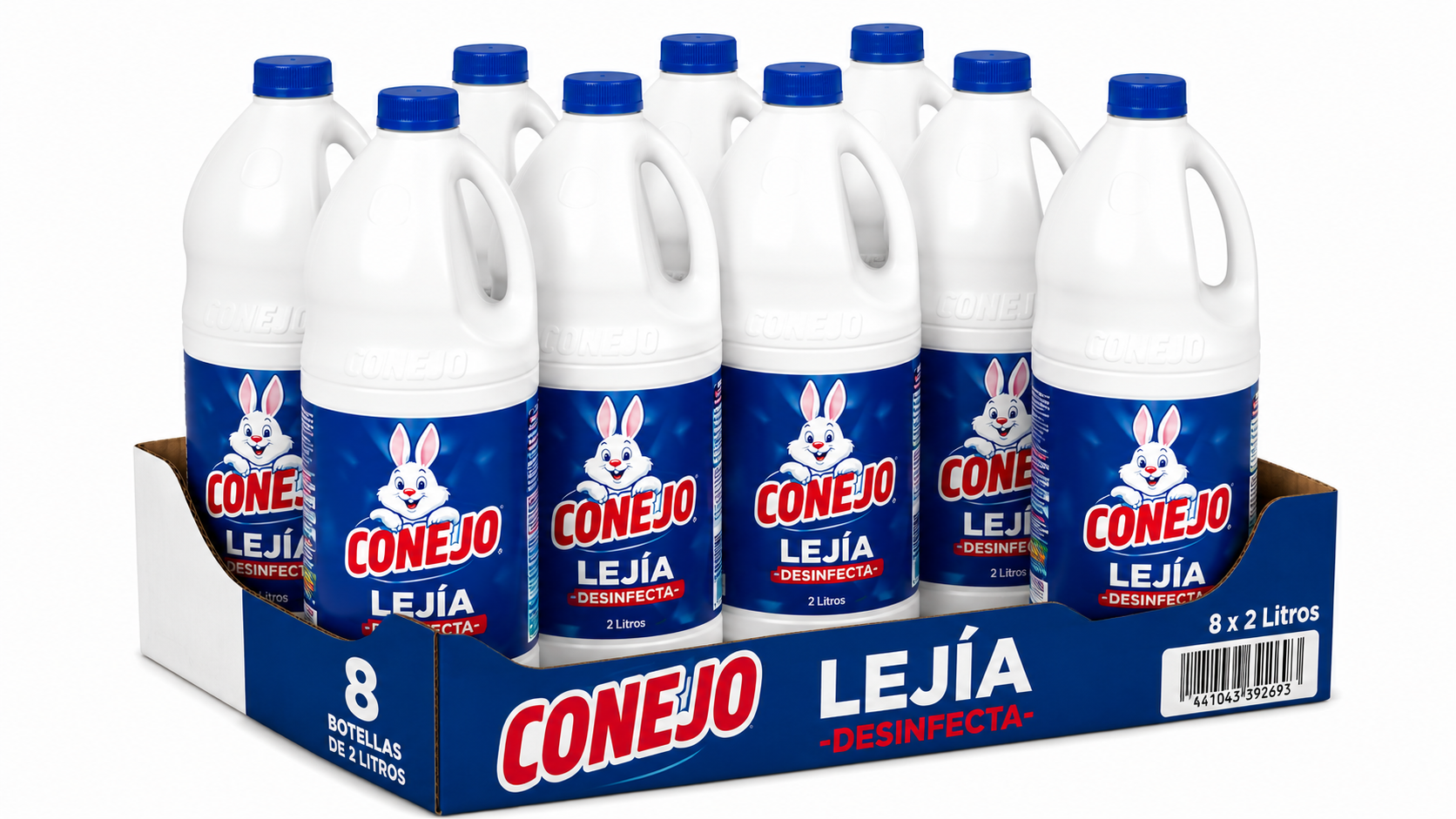 Conejo Lejia | 2 L | Caja de 8 | Botella plástico - imagen 5