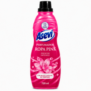Asevi Perfumador ROPA PINK | 720 ML | Caja de 10