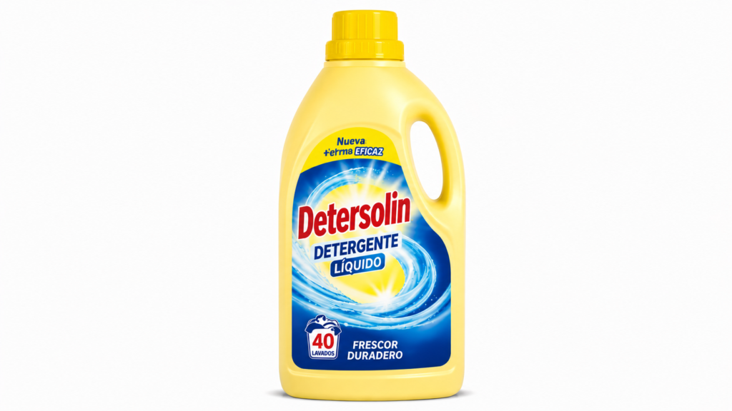 Detersolin Detergente Liquido | Caja de 4 | Botella plástico - imagen 6