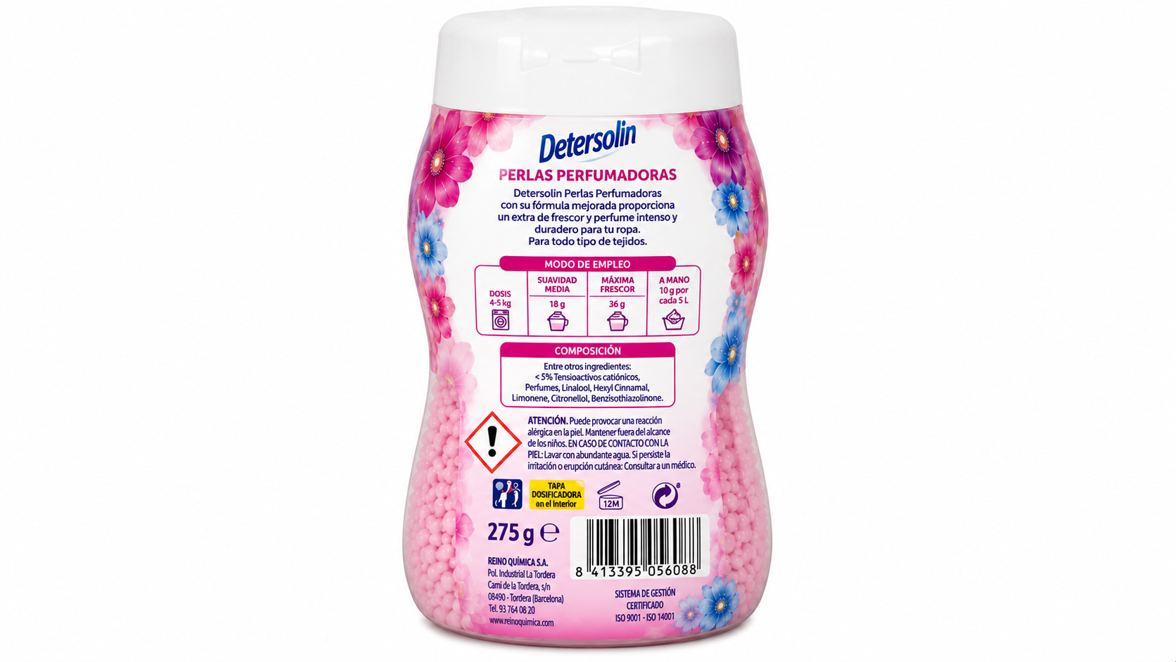 Detersolin Perlas Perfumador | 275 GR | Caja de 6 - imagen 2
