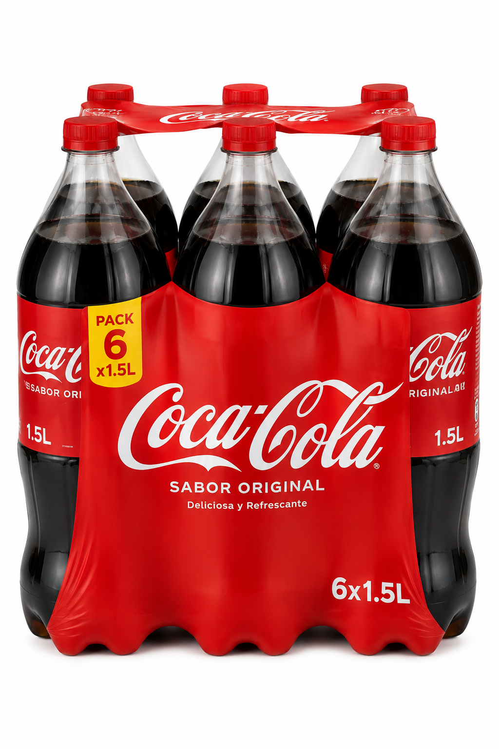 Coca Cola pack de 6 botellas de 2 L