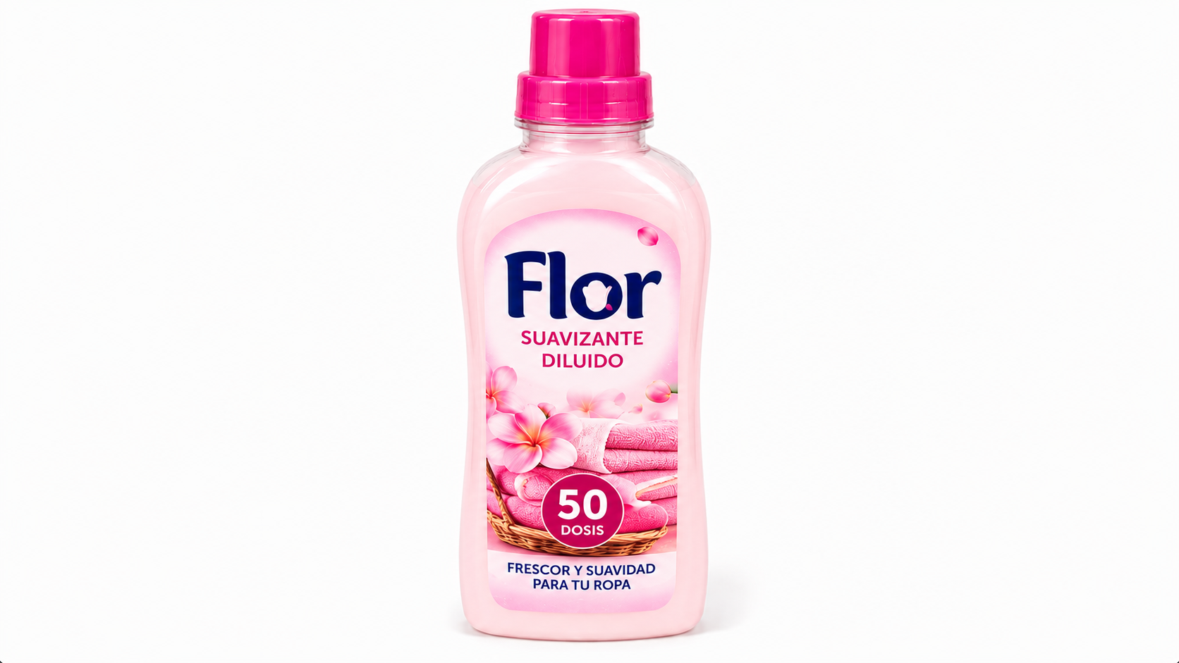 FLOR Suavizante Diluido | 50 DOSIS | Caja de 5