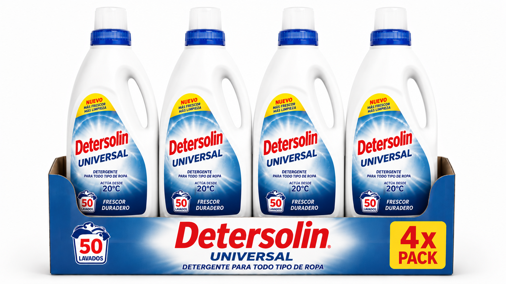 Detersolin Universal | Caja de 4