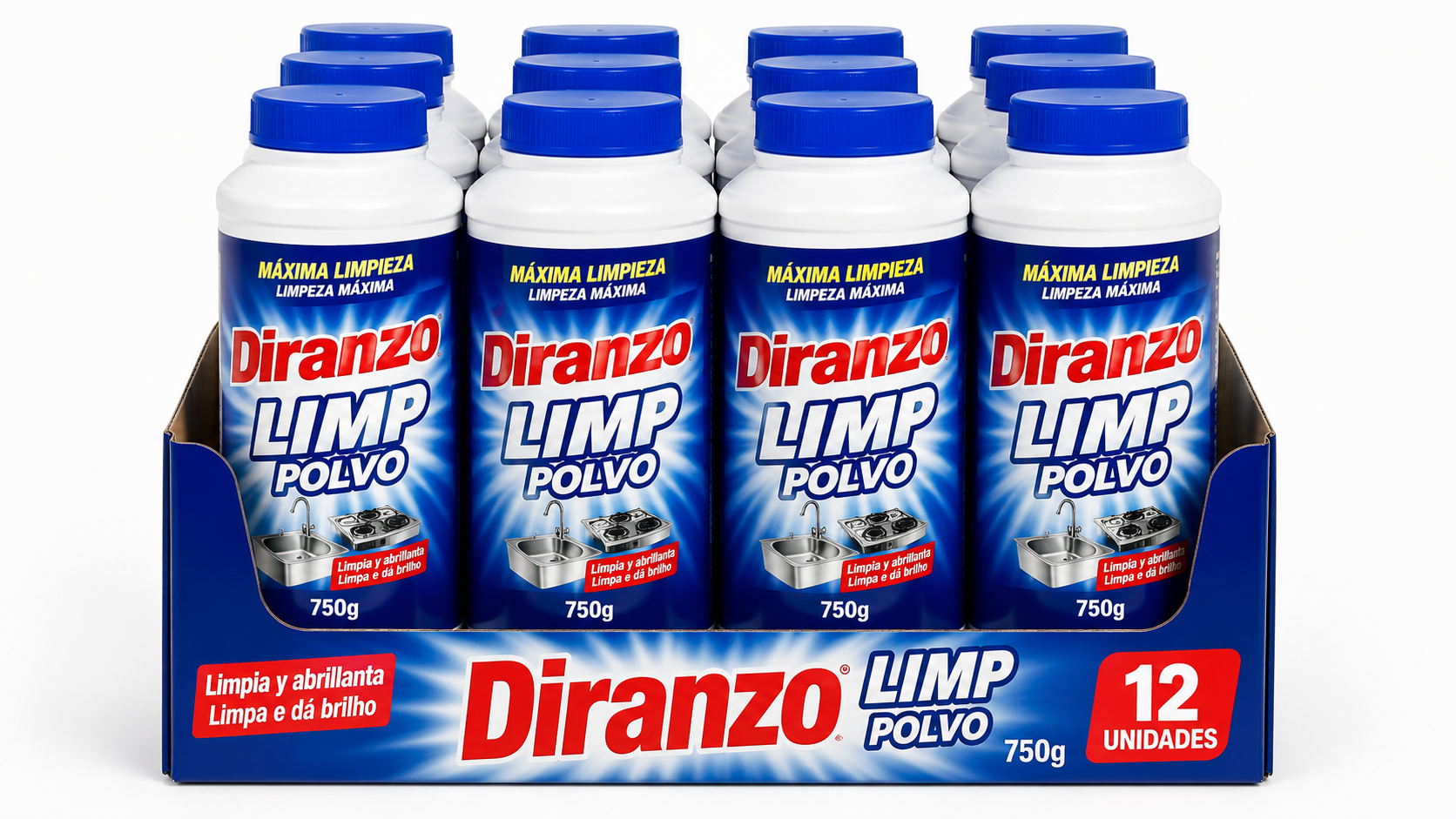 Diranzo LIMP Polvo | 750GR | Caja de 12