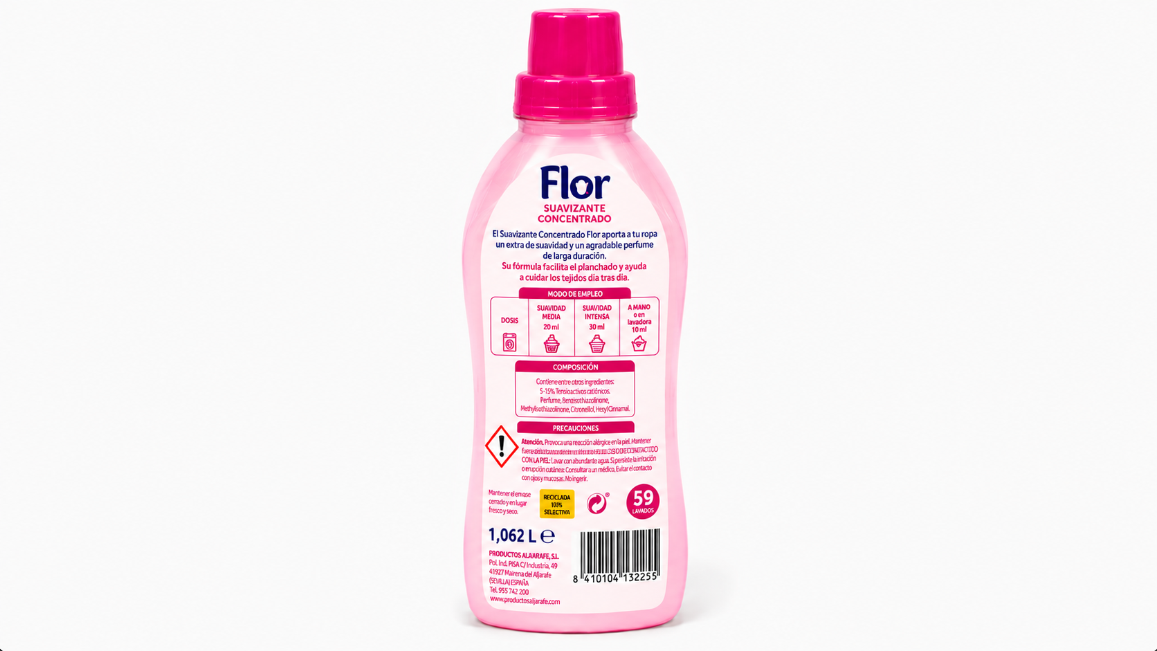 FLOR Suavz.conc | 59 LAV. / 1,062 L. | Caja de 10 - imagen 3
