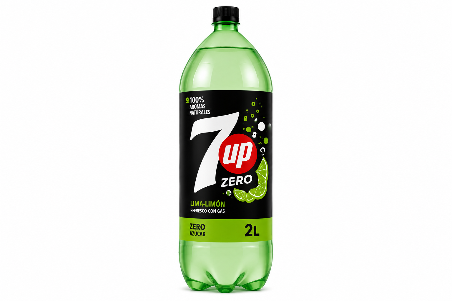 7UP Zero Lima-Limón | Pack de 6 Botellas (2 L) - imagen 2