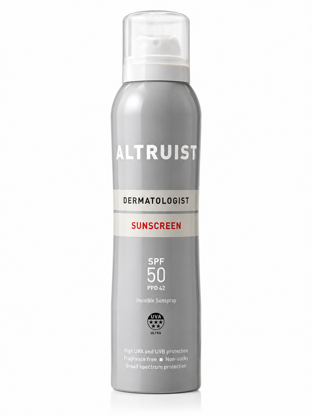 Altruist Dermatologist Sunscreen Spray SPF 50 – Protección Dermatológica de Alta Eficacia - imagen 2