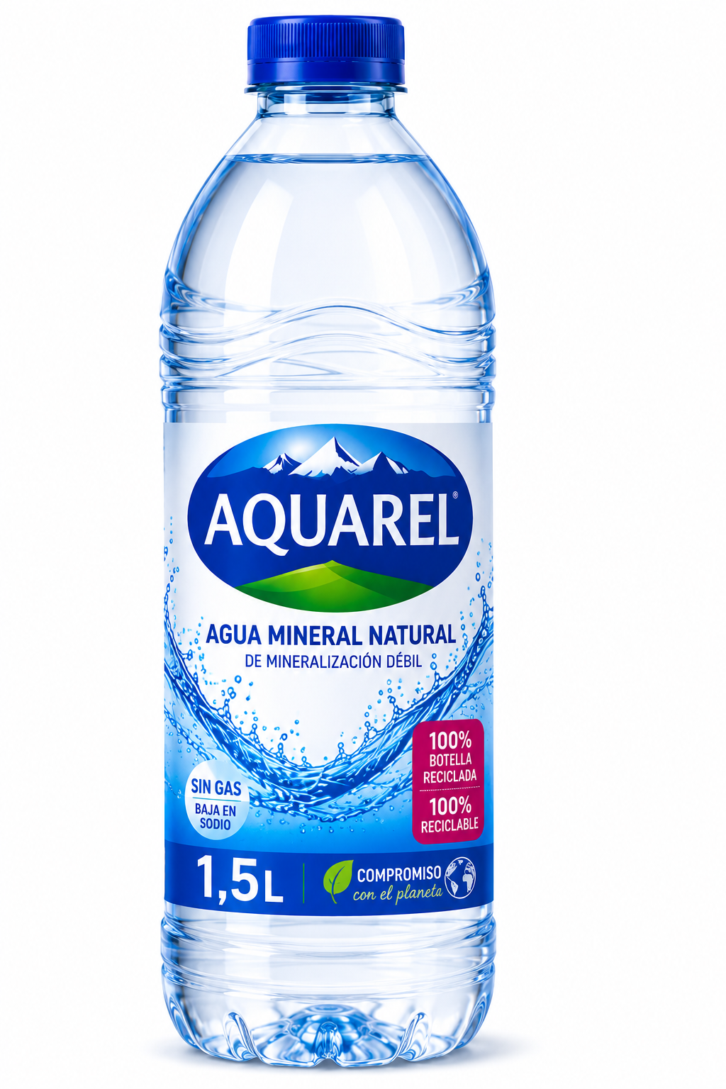 Agua Mineral Natural Aquadeus | Pack de 6 Botellas (1.5 L) - imagen 15