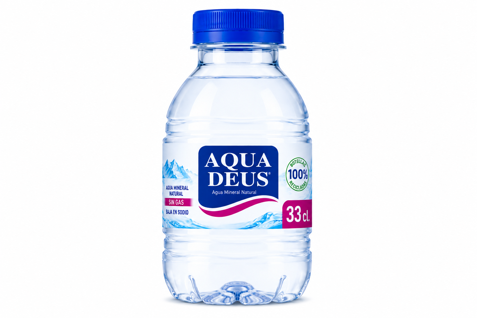 Agua Mineral Natural Aquadeus | Pack de 20 Botellas (33 cl) - imagen 10