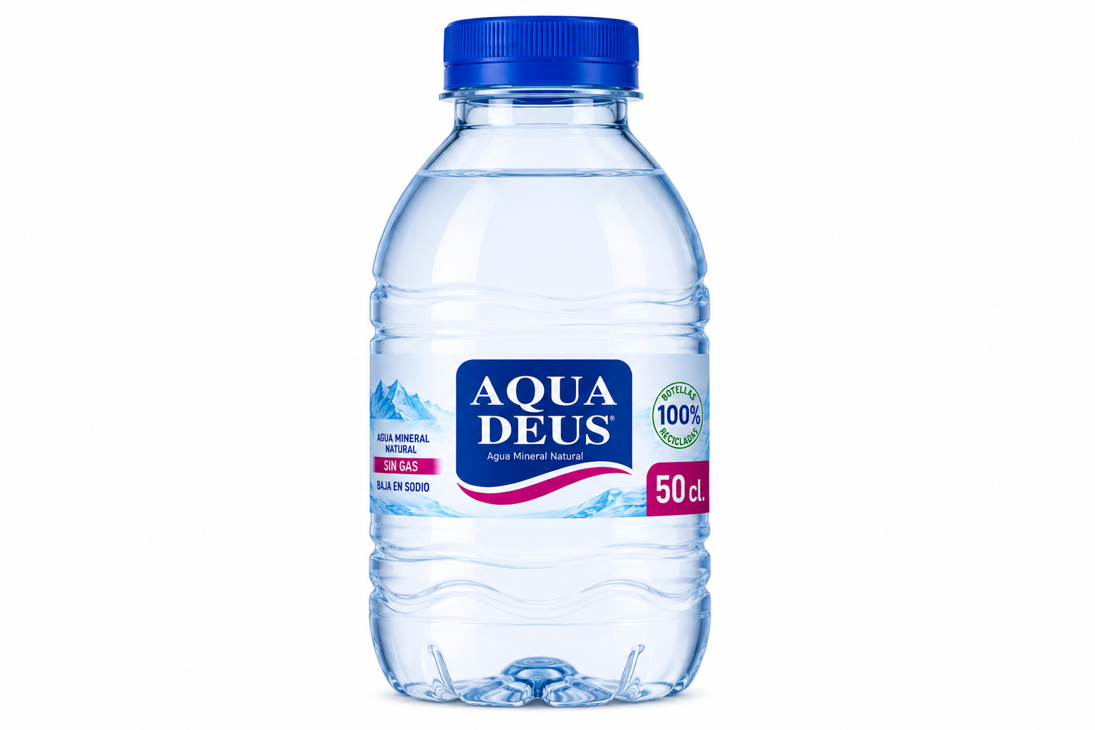 Agua Mineral Natural Aquadeus | Pack de 20 Botellas (33 cl) - imagen 7