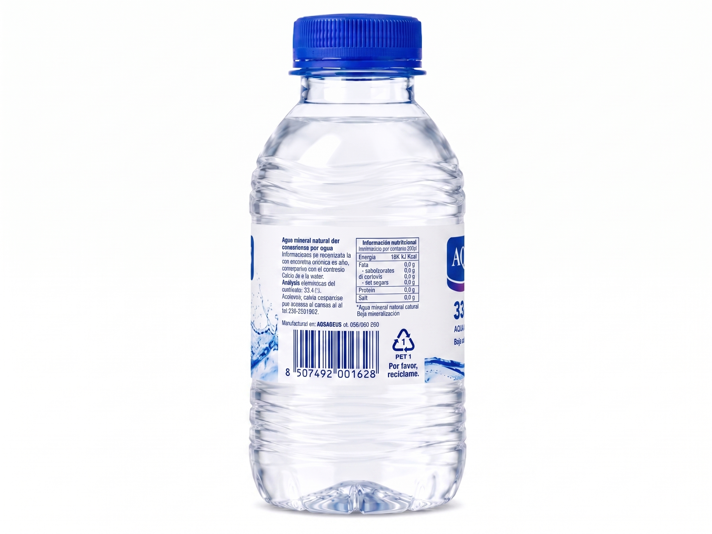 Agua Mineral Natural Aquadeus | Pack de 20 Botellas (33 cl) - imagen 13