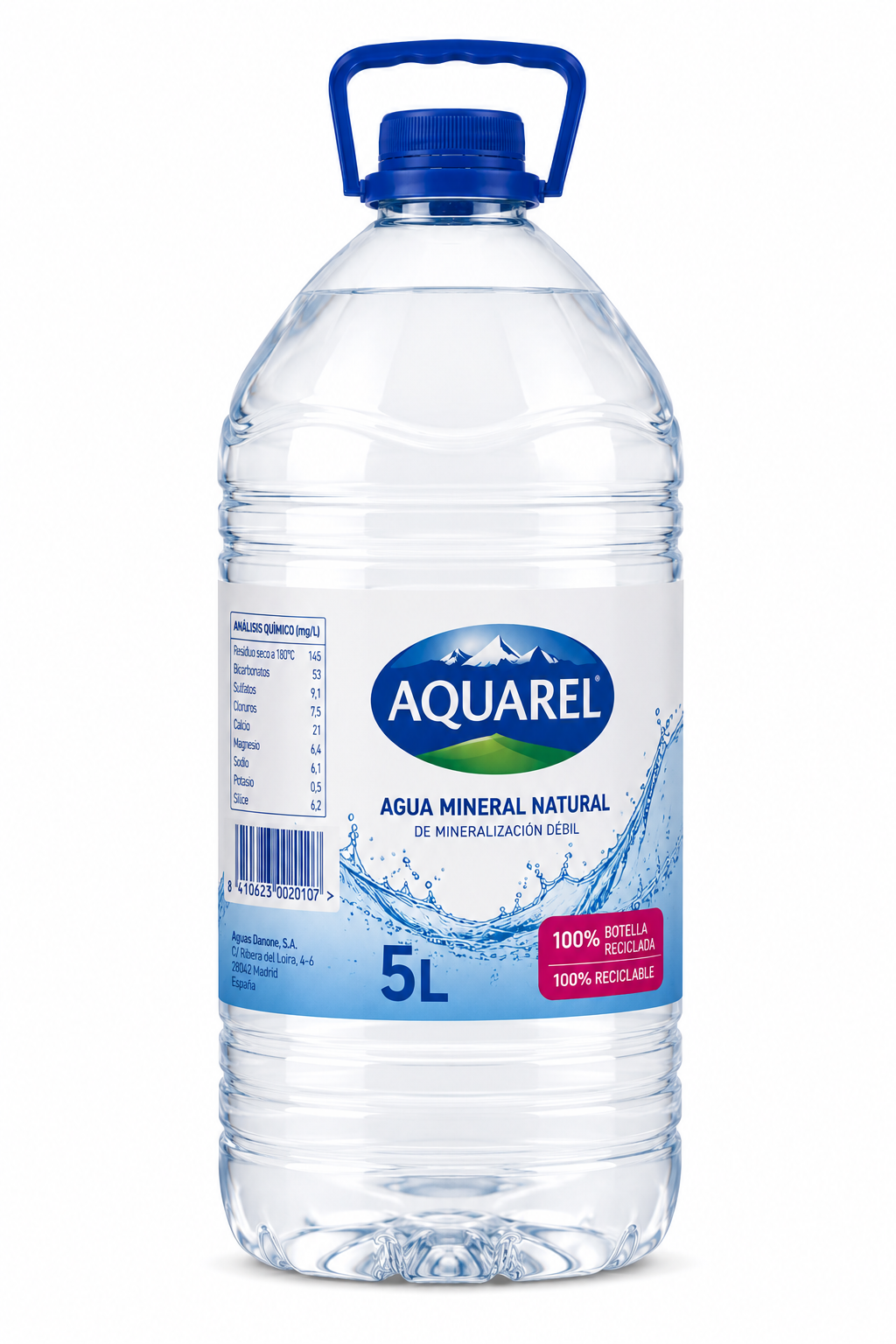 Agua Mineral Natural Aquadeus | Garrafa (5 L) - imagen 8