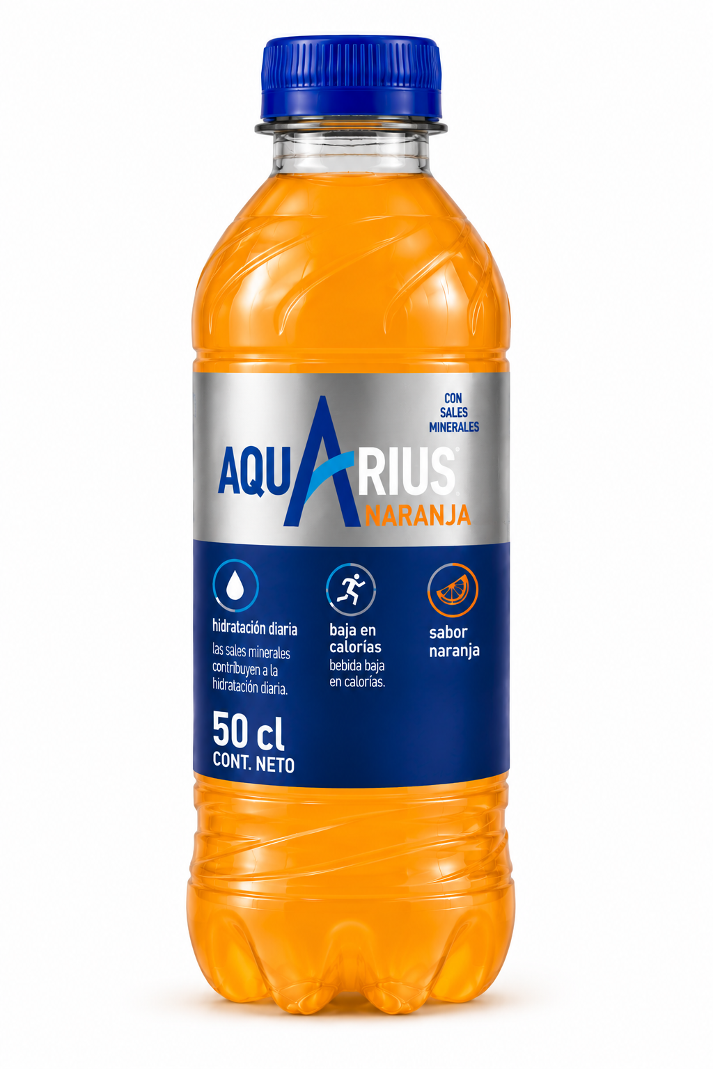 Aquarius Naranja | PACK-12 (50 cl.)