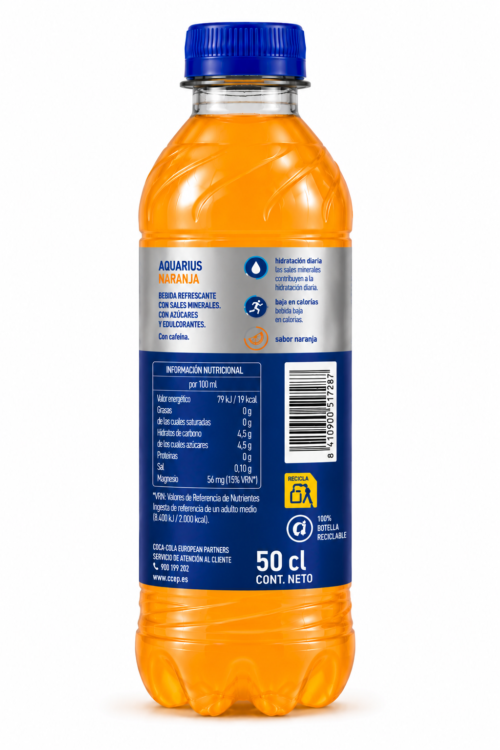 Aquarius Naranja | PACK-12 (50 cl.) - imagen 5