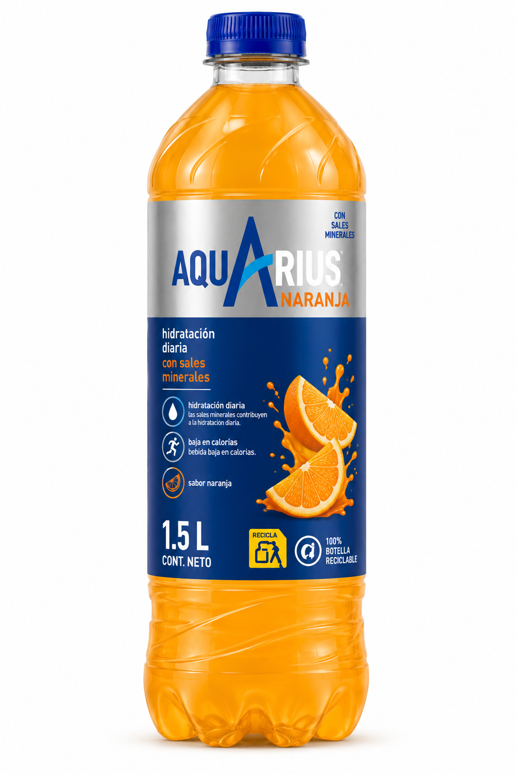 Aquarius Naranja | PACK-6 (1.5 l)