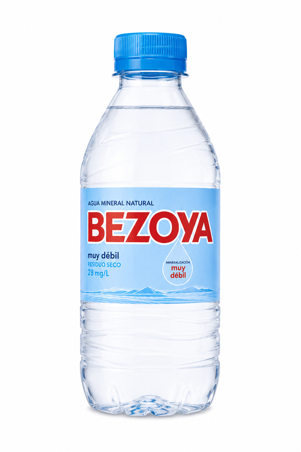 Agua Mineral Natural Bezoya | Caja de 24 Botellas (50 cl)