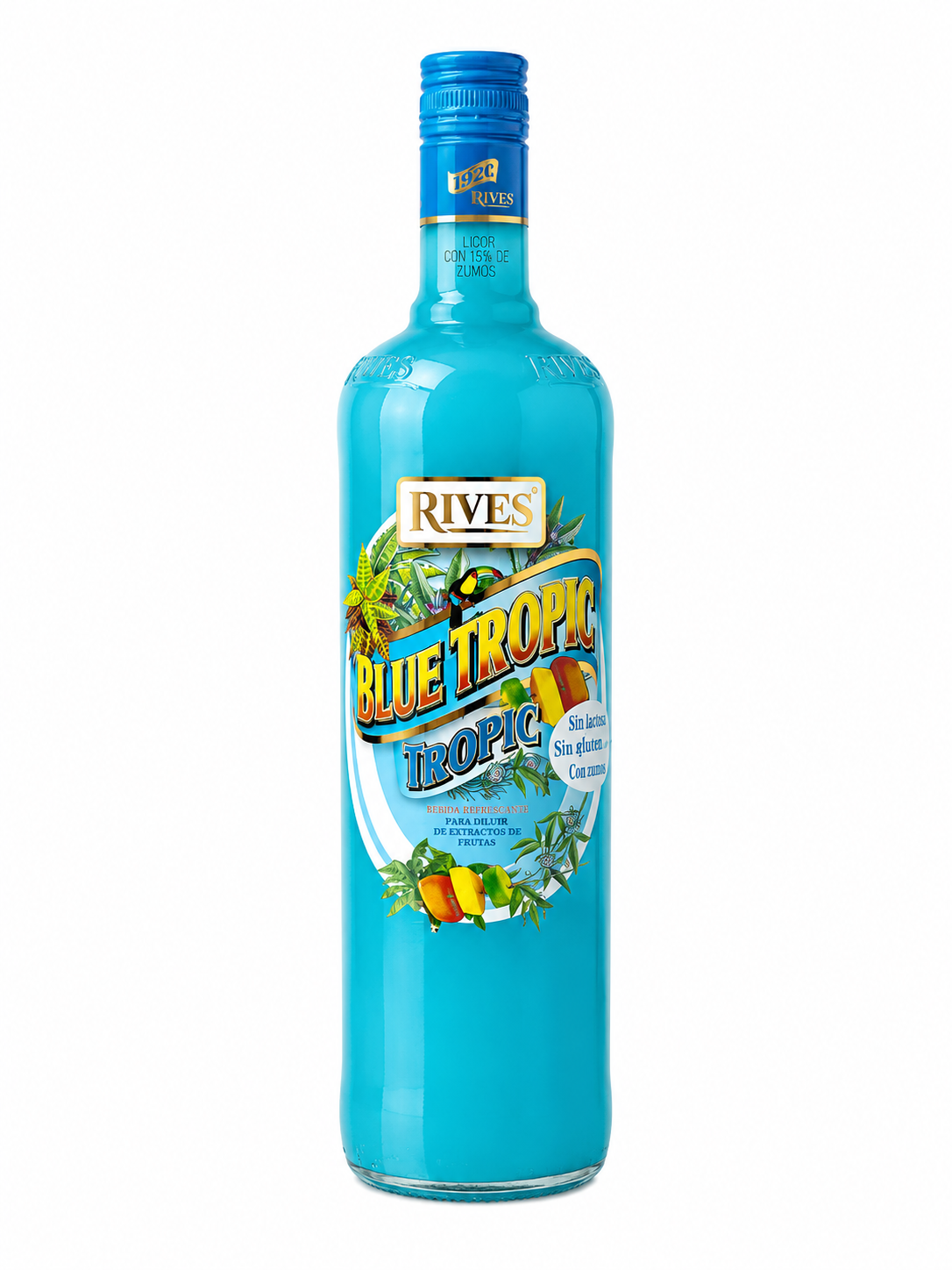 Licor Blue Tropic – Un Viaje de Color y Frescura (70 cl) - imagen 5