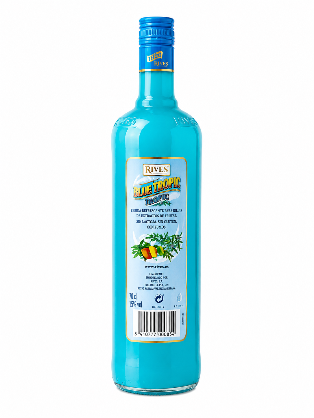 Licor Blue Tropic – Un Viaje de Color y Frescura (70 cl) - imagen 4