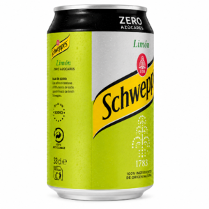 Schweppes Limón Zero | Caja de 24 Latas (33 cl) - imagen 4