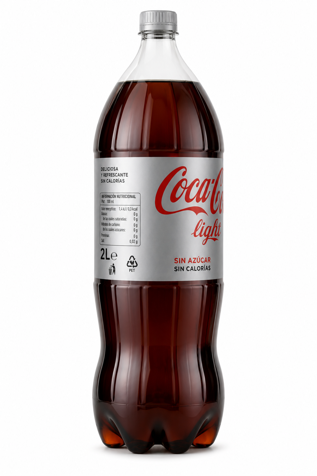 Coca-Cola Light Sin Cafeína | Pack de 6 Botellas (2 L)