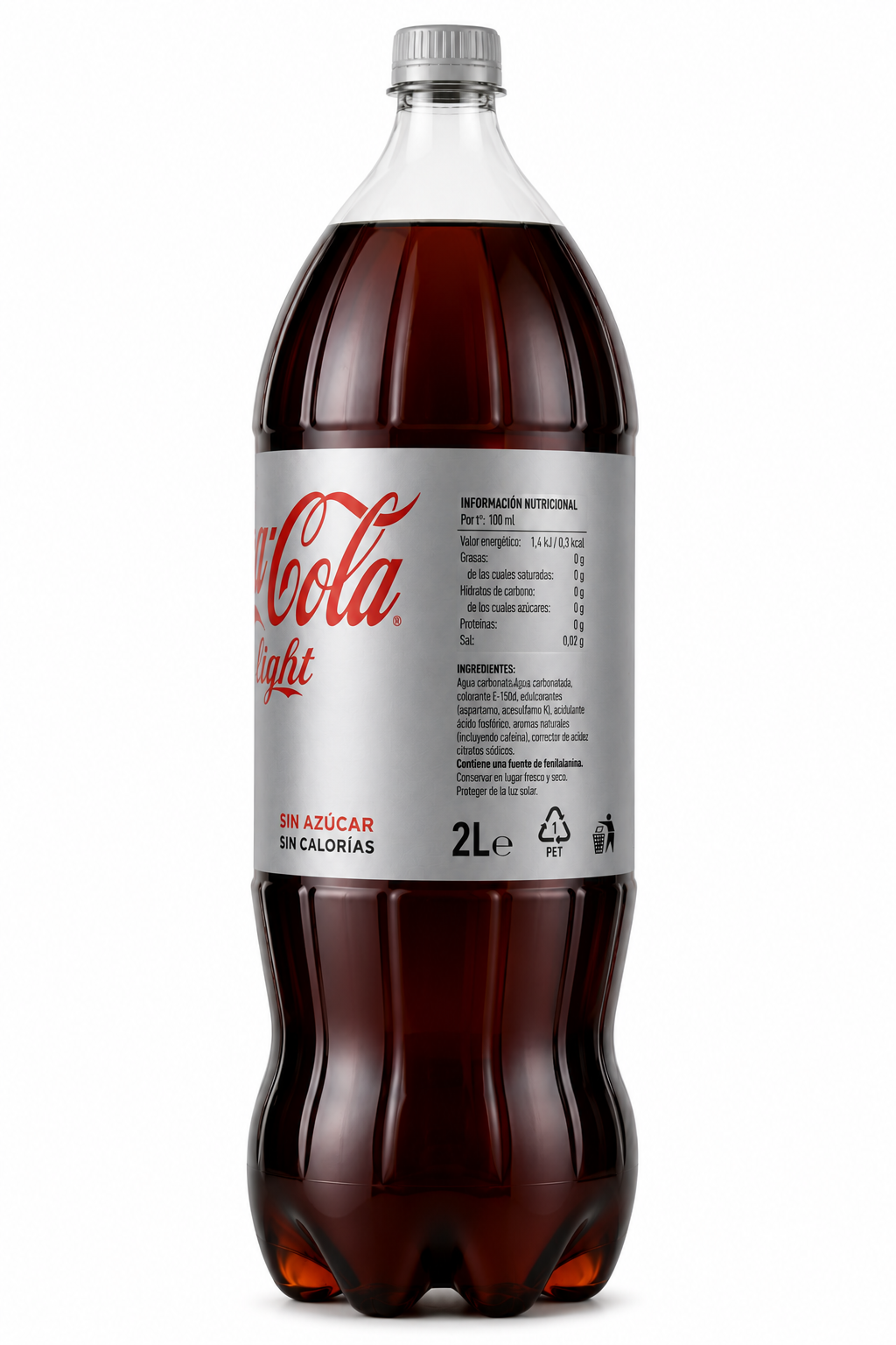 Coca-Cola Light Sin Cafeína | Pack de 6 Botellas (2 L) - imagen 5