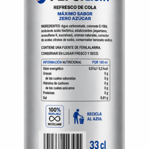 Aquarius Limón Zero | Caja de 24 Latas (33 cl) - imagen 5