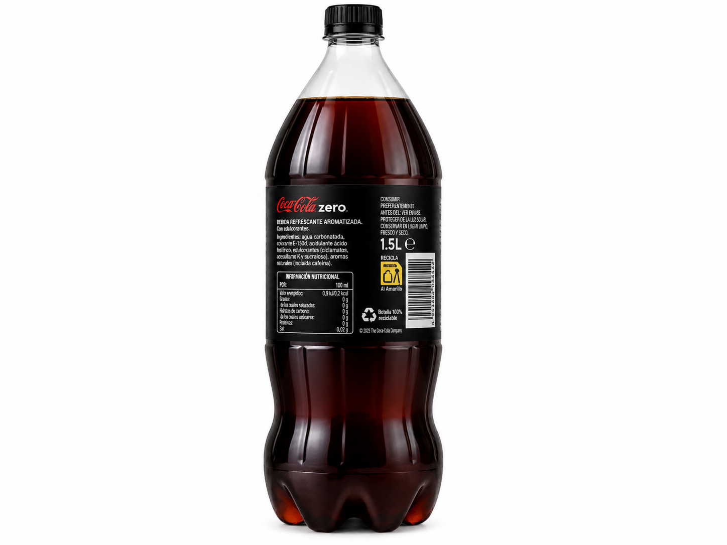 Coca-Cola Zero | Pack de 6 Botellas (1,5 L) - imagen 6