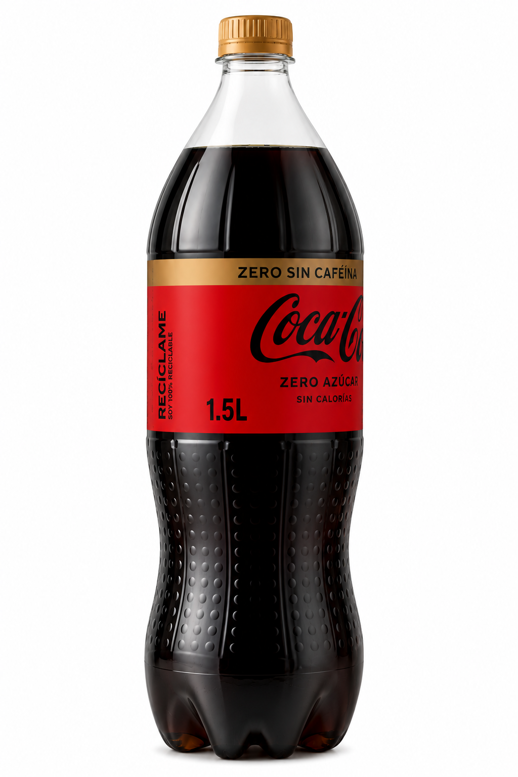 Coca-Cola Zero Sin Cafeína | Pack de 6 Botellas (1,5 L)