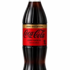 Coca-Cola Zero Sin Cafeína | Caja de 12 Unidades (Botella de Cristal, 1 L) - imagen 5