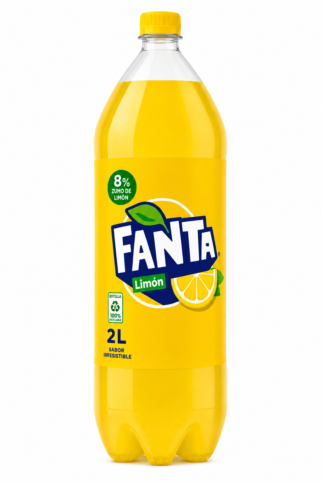 Fanta Limón | Pack de 6 Botellas (2 L) - imagen 2