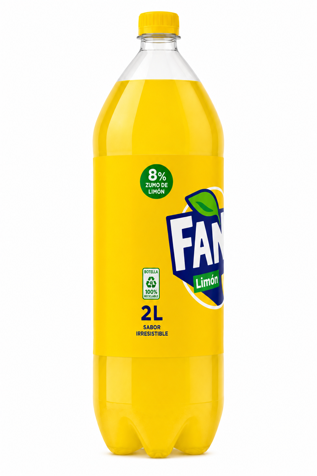 Fanta Limón | Pack de 6 Botellas (2 L) - imagen 6