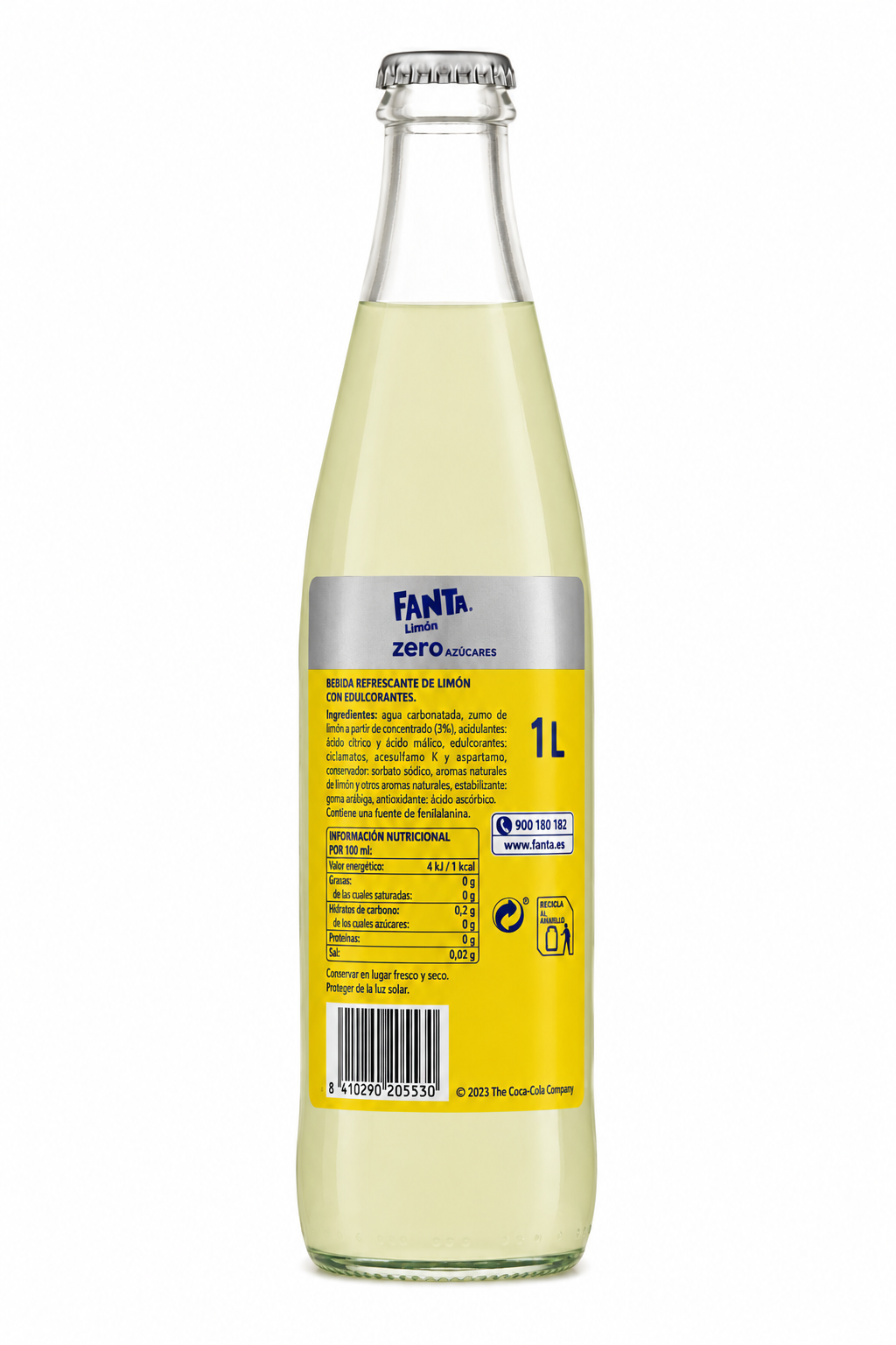 Fanta Limón Zero | CAJA-12 (1 l) - imagen 7